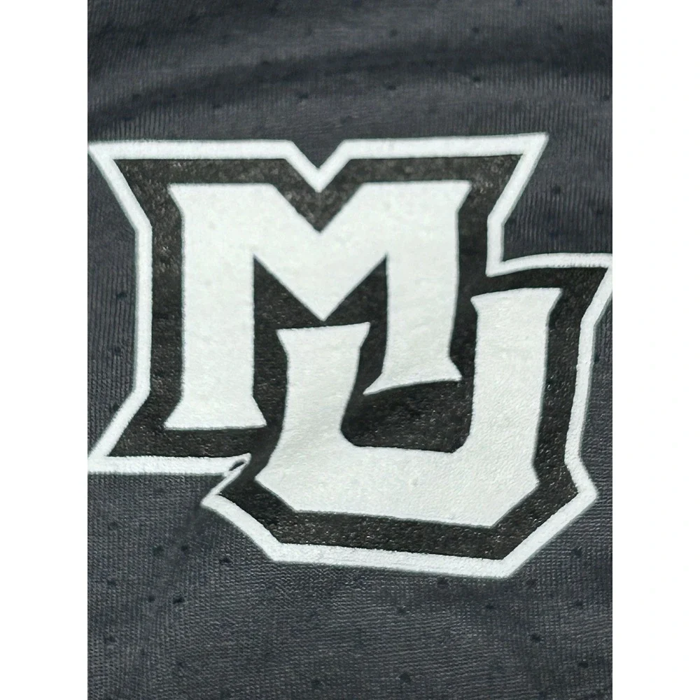 Nike Marquette Golden Eagles Dri-FIT Sideline Coach Shirt Gray Men's XL EUC